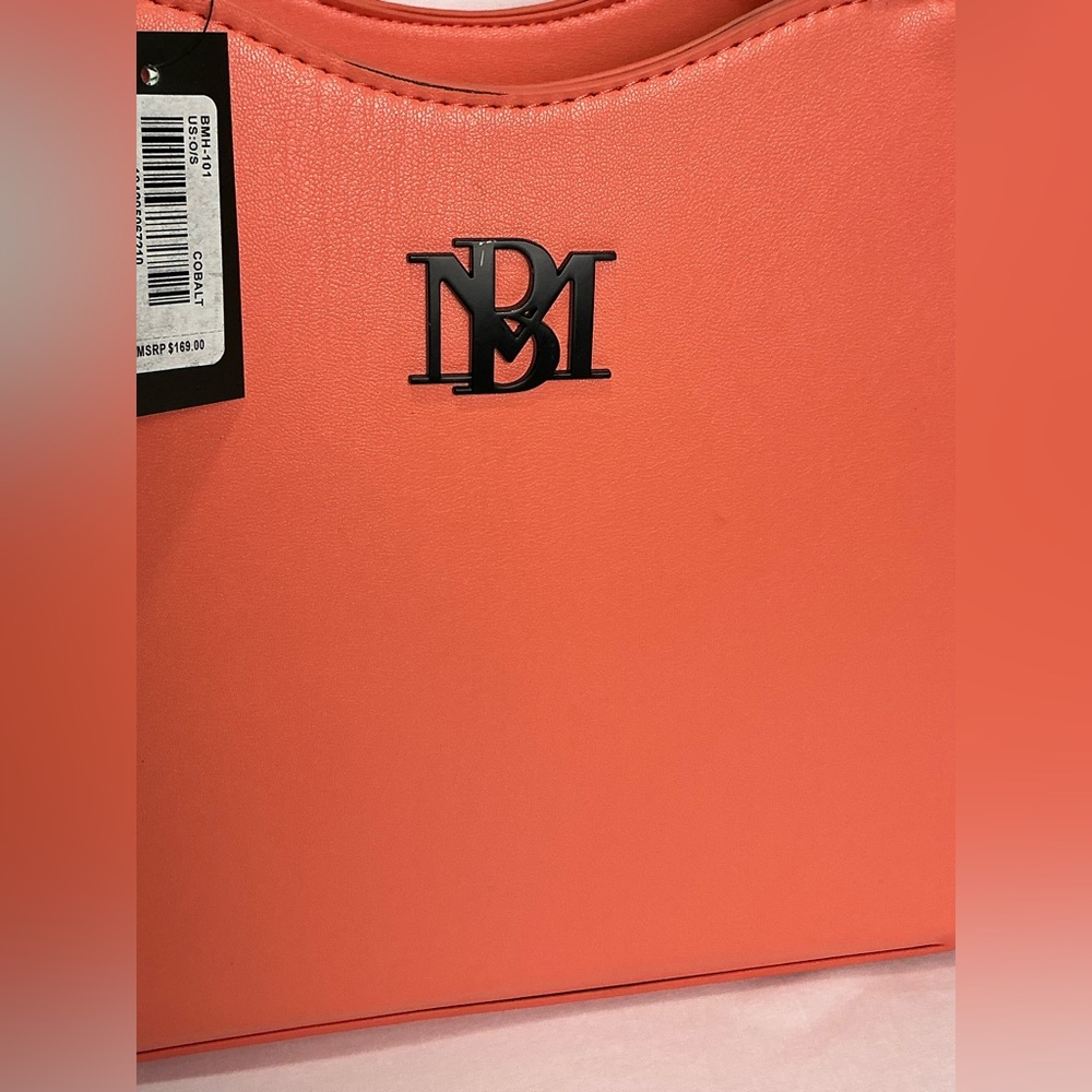 Badgley Mischka Coral crossbody Handbag tote New - Picture 3 of 11